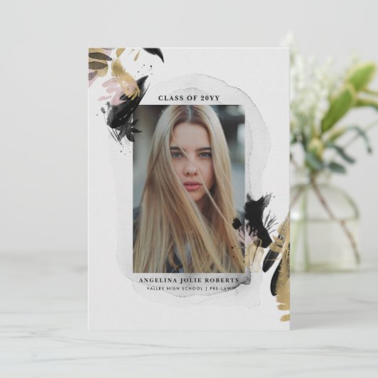 Ankündigung des Abschlusses (Stehend Vorderseite)