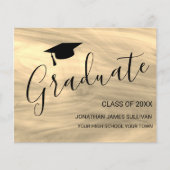 Ankündigung des Abschlusses (Vorderseite)