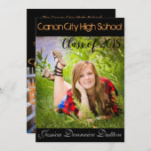 Ankündigung des Abschlusses (Vorne/Hinten)