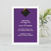 Ankündigung des Abschlusses (Stehend Vorderseite)