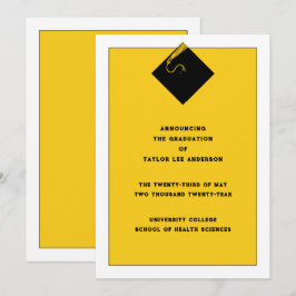 Ankündigung des Abschlusses