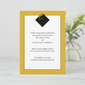 Ankündigung des Abschlusses (Stehend Vorderseite)