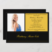 Ankündigung des Abschlusses 2011 (Vorne/Hinten)