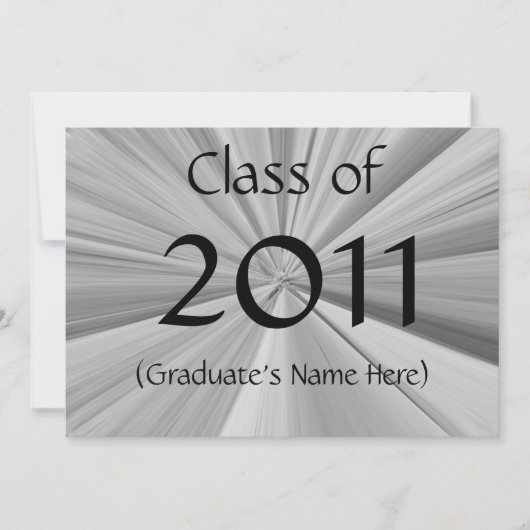 Ankündigung des Abschlusses 2011 (Vorderseite)