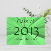 Ankündigung des Abschlusses 2013 (Stehend Vorderseite)