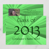 Ankündigung des Abschlusses 2013 (Vorne/Hinten)