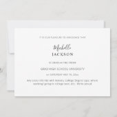 Ankündigung des Abschlusses 3 Foto Abschluss (Rückseite)