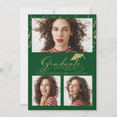 Ankündigung des Abschlusses an die High School 3 F (Vorderseite)