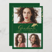 Ankündigung des Abschlusses an die High School 3 F (Vorne/Hinten)