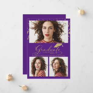 Ankündigung des Abschlusses an die High School 3 F