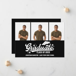 Ankündigung des Abschlusses an die High School 3 F