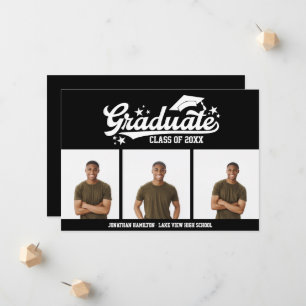 Ankündigung des Abschlusses an die High School 3 F