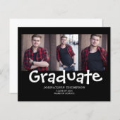 Ankündigung des Abschlusses "Budget Foto Collage" (Vorne/Hinten)