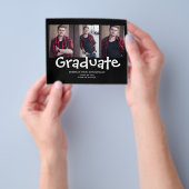 Ankündigung des Abschlusses "Budget Foto Collage" Flyer (Gruppe)