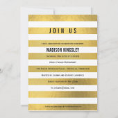 Ankündigung des Abschlusses "Classic Stripes" (Rückseite)