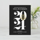 Ankündigung des Abschlusses der Black Law School (Stehend Vorderseite)