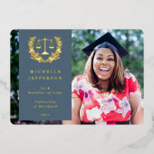 Ankündigung des Abschlusses der "Foil/Blue Law Sch (Vorderseite)