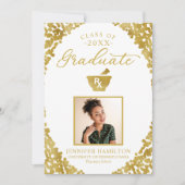 Ankündigung des Abschlusses der Graduate Pharmacy (Vorderseite)