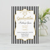 Ankündigung des Abschlusses der Juristischen Fakul (Stehend Vorderseite)