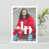 Ankündigung des Abschlusses der Juristischen Fakul (Stehend Vorderseite)