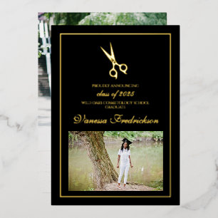 Ankündigung des Abschlusses der Kosmetologie-Schul