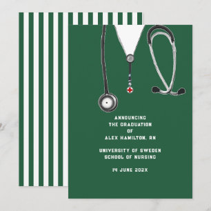 Ankündigung des Abschlusses der Krankenpflege