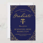 Ankündigung des Abschlusses der Krankenpflege (Vorderseite)