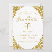 Ankündigung des Abschlusses der Krankenpflege (Vorderseite)