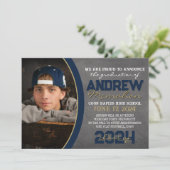 Ankündigung des Abschlusses der Marine und der Bro (Stehend Vorderseite)