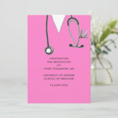 Ankündigung des Abschlusses der Medizinschule (Stehend Vorderseite)