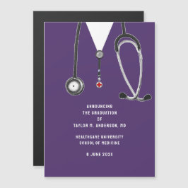 Ankündigung des Abschlusses der Medizinschule