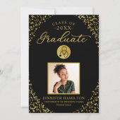 Ankündigung des Abschlusses der Medizinschule (Vorderseite)