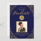 Ankündigung des Abschlusses der Medizinschule (Vorderseite)