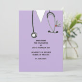 Ankündigung des Abschlusses der Medizinschule (Stehend Vorderseite)