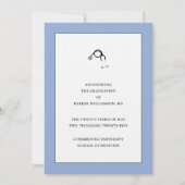 Ankündigung des Abschlusses der Medizinschule (Vorderseite)