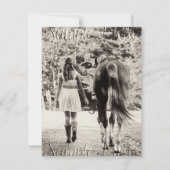 Ankündigung des Abschlusses des botanischen Fotos (Rückseite)