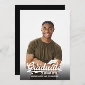 Ankündigung des Abschlusses des Fotos (Vorne/Hinten)