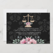 Ankündigung des Abschlusses des Fotos der Schule f (Rückseite)