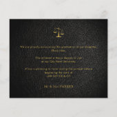 Ankündigung des Abschlusses des Haushaltsrechts Fo Flyer (Hinten)