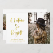 Ankündigung des Abschlusses des inspirierenden Gol (Vorne/Hinten)