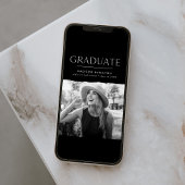 Ankündigung des Abschlusses des modernen Edge Blac