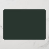 Ankündigung des Abschlusses des modernen grünen Ch (Rückseite)