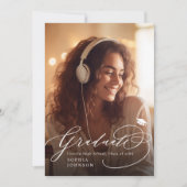 Ankündigung des Abschlusses des modernen kalligraf (Vorderseite)