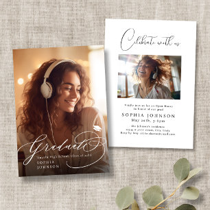 Ankündigung des Abschlusses des modernen kalligraf