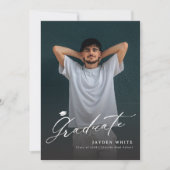 Ankündigung des Abschlusses des modernen kalligraf (Vorderseite)