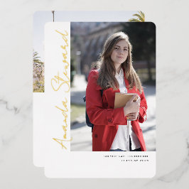 Ankündigung des Abschlusses des modernen Script Ch