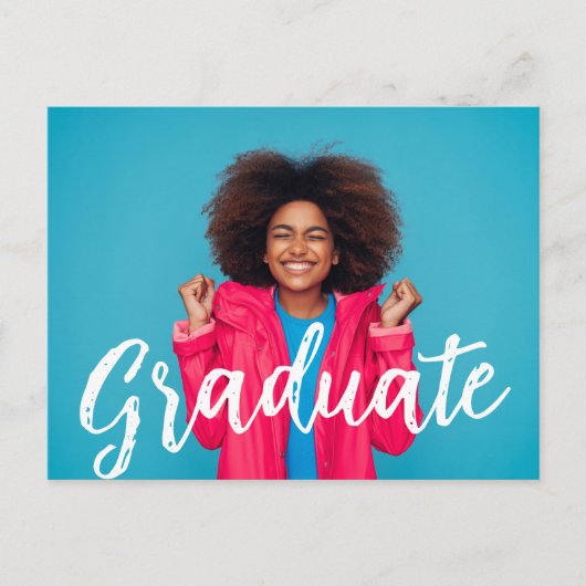 Ankündigung des Abschlusses des modernen Script-Fo (Vorderseite)