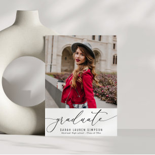 Ankündigung des Abschlusses eines modernen Skripts