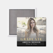 Ankündigung des Abschlusses eines vollständigen Fo Magnet (Vorderseite/Rückseite)