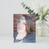 Ankündigung des Abschlusses, Einladung (Stehend Vorderseite)